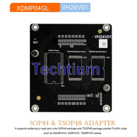 Xhorse Multi Prog Programmer Adapters XDMP04GL VH24 SOP44 TSOP48 + XDMP05GL VH29 EEPROM FLASH + XDMP06GL VH30 SOP44 + XDMP07GL VH31 TSOP48
